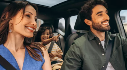 Porta-malas de 498 litros, ideal para viagens