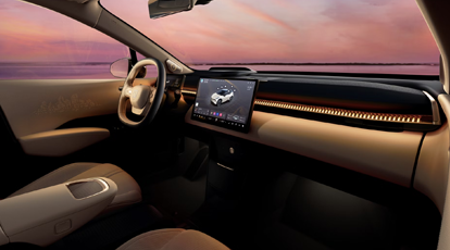 Conectividade premium com tela de 14,6”