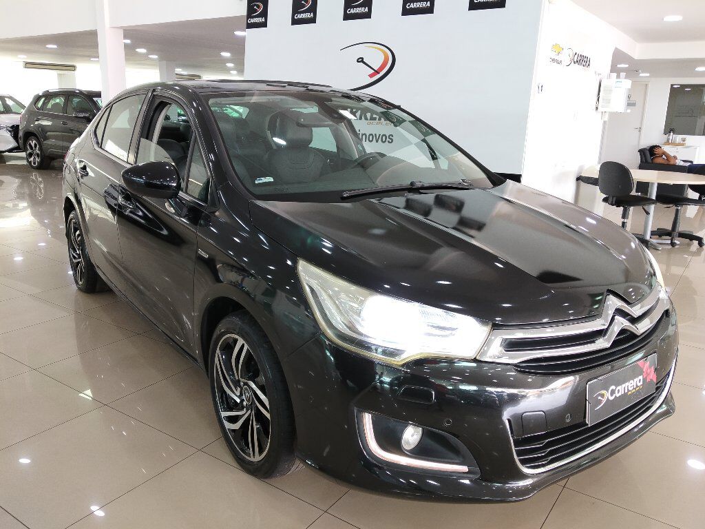 C4 LOUNGE 1.6 EXCLUSIVE 16V TURBO GASOLINA 4P AUTO